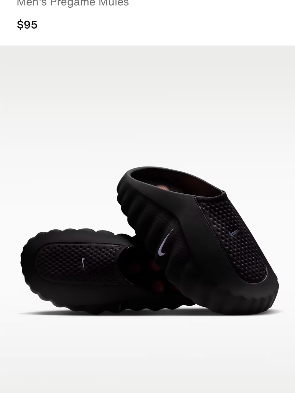 Nike Mind Men’s Pregame Mules